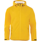 Cascade Lightweight Rain Jacket for Men Embroidery - Yellow - Front Flat