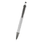 Cascade Pen in Recycled Aluminum - White - Front