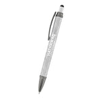 Cascade Pen in Recycled Aluminum - White - Laser