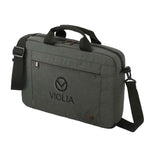 Case Logic Era Attache for 14 Inch Laptops Transfer - Charcoal - Left Angle