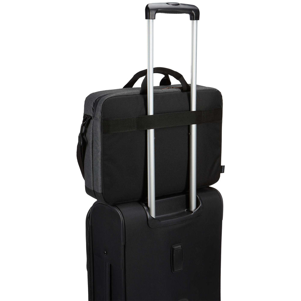 Case Logic Era Attache for 14 Inch Laptops Transfer - Charcoal - Right Angle Back