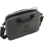 Case Logic Era Attache for 14 Inch Laptops Transfer - Charcoal - Right Angle Propped