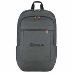 Case Logic Era Laptop Backpack, 16 Inch Embroidery - Charcoal - Front