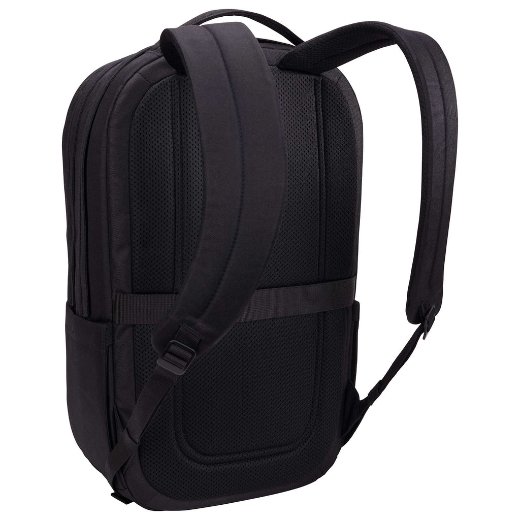 Case Logic Invigo Recycled Laptop Backpack, 16 Inch Embroidery - Black - Right Angle Back 2