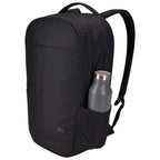 Case Logic Invigo Recycled Laptop Backpack, 16 Inch Transfer - Black - Left Angle Propped