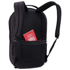 Case Logic Invigo Recycled Laptop Backpack, 16 Inch Transfer - Black - Right Angle Back Propped