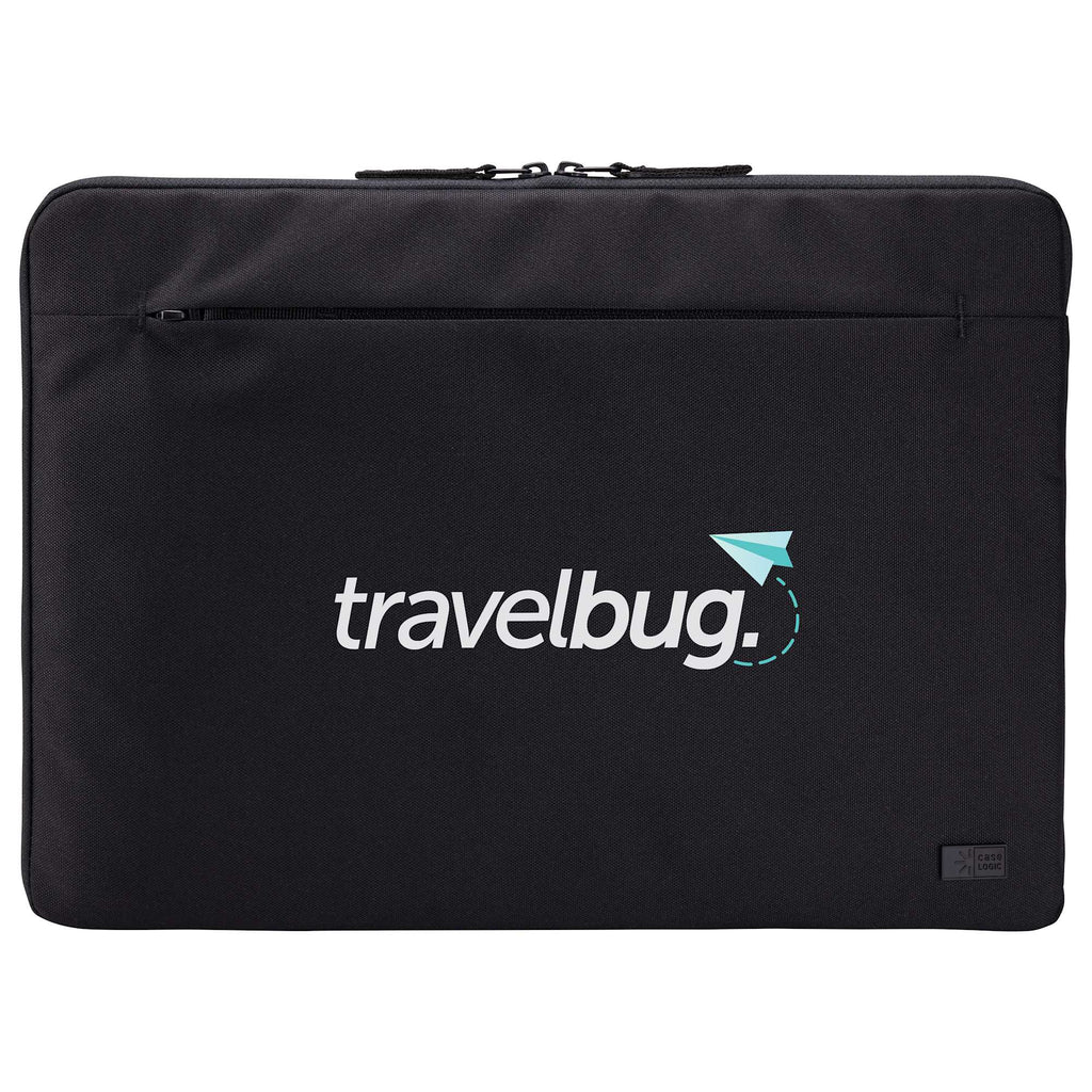 Case Logic Invigo Recycled Sleeve for 16 Inch Laptops Transfer - Black - Front