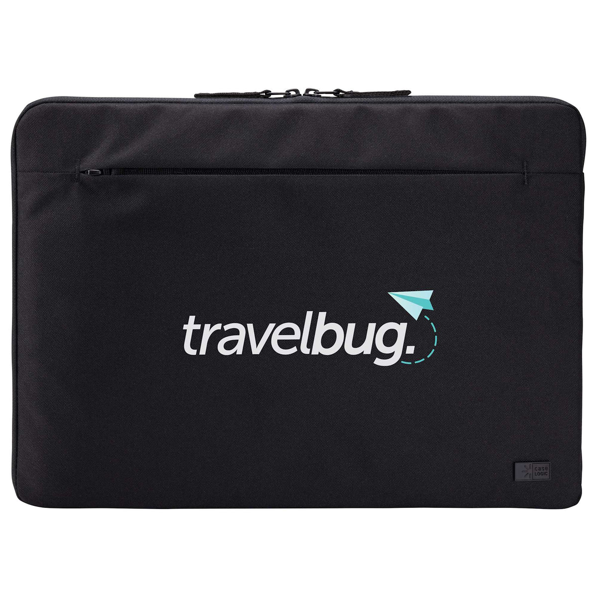 Case Logic Invigo Recycled Sleeve for 16 Inch Laptops Transfer - Black - Front