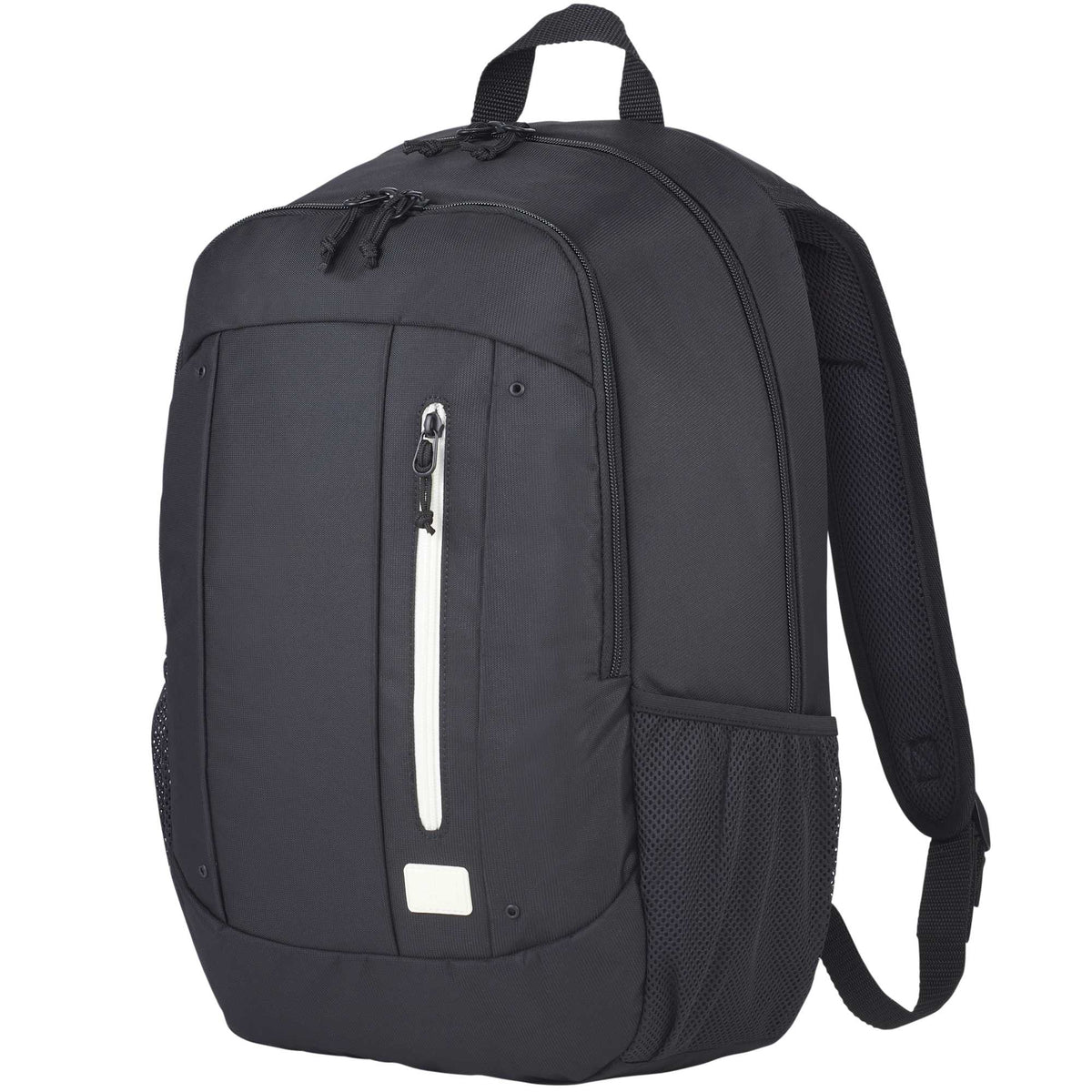 Case Logic Jaunt Recycled Backpack for 16 Inch Laptops Transfer - Black - Left Angle 2