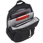 Case Logic Jaunt Recycled Backpack for 16 Inch Laptops Transfer - Black - Right Angle 2
