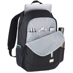 Case Logic Jaunt Recycled Backpack for 16 Inch Laptops Transfer - Black - Right Angle 3