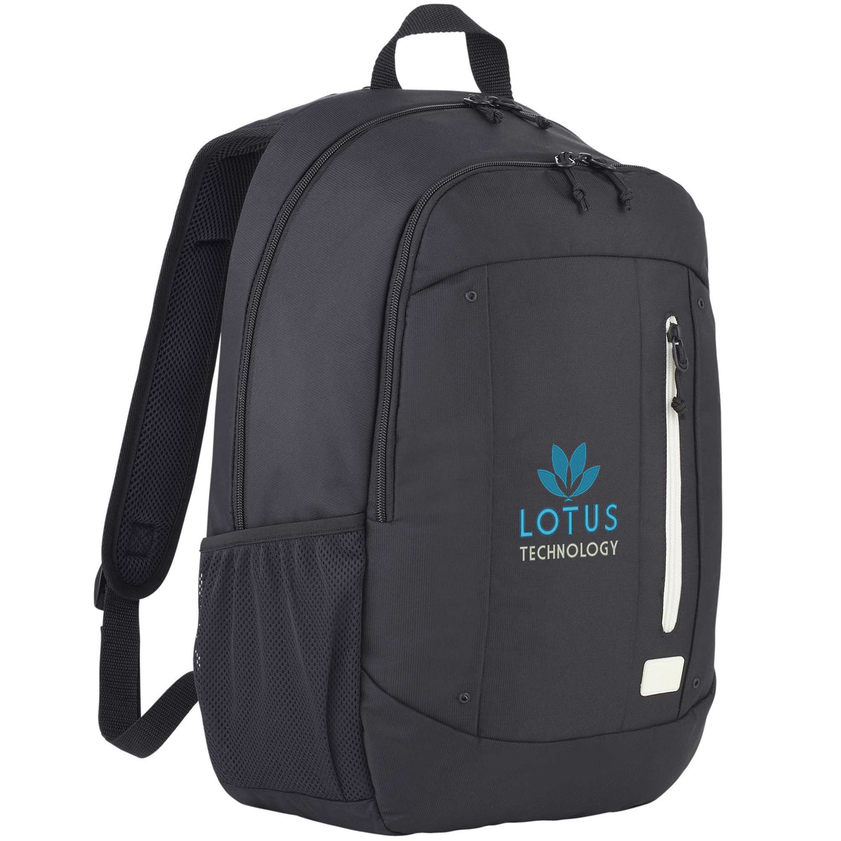 Case Logic Jaunt Recycled Backpack for 16 Inch Laptops Transfer - Black - Right Angle