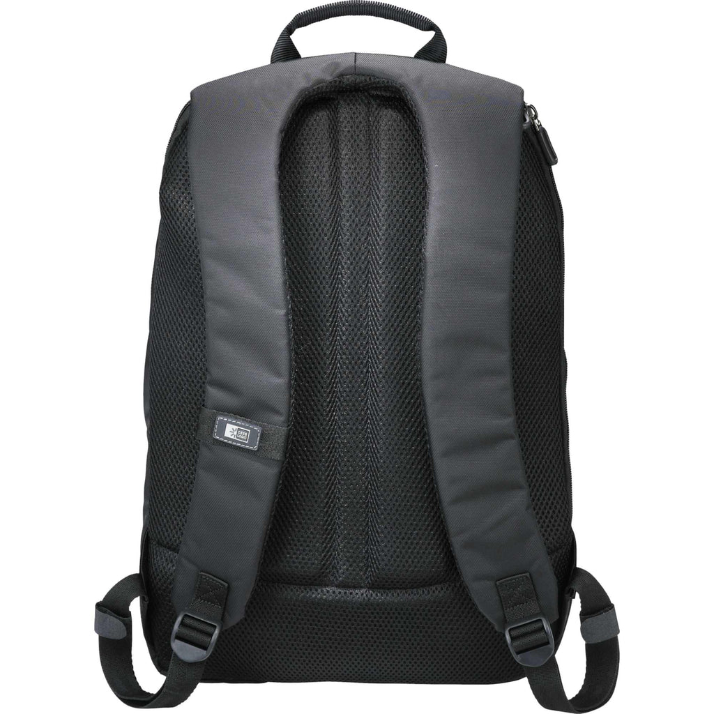 Case Logic Laptop and Tablet Backpack, 16 Inch Transfer - Black - Back