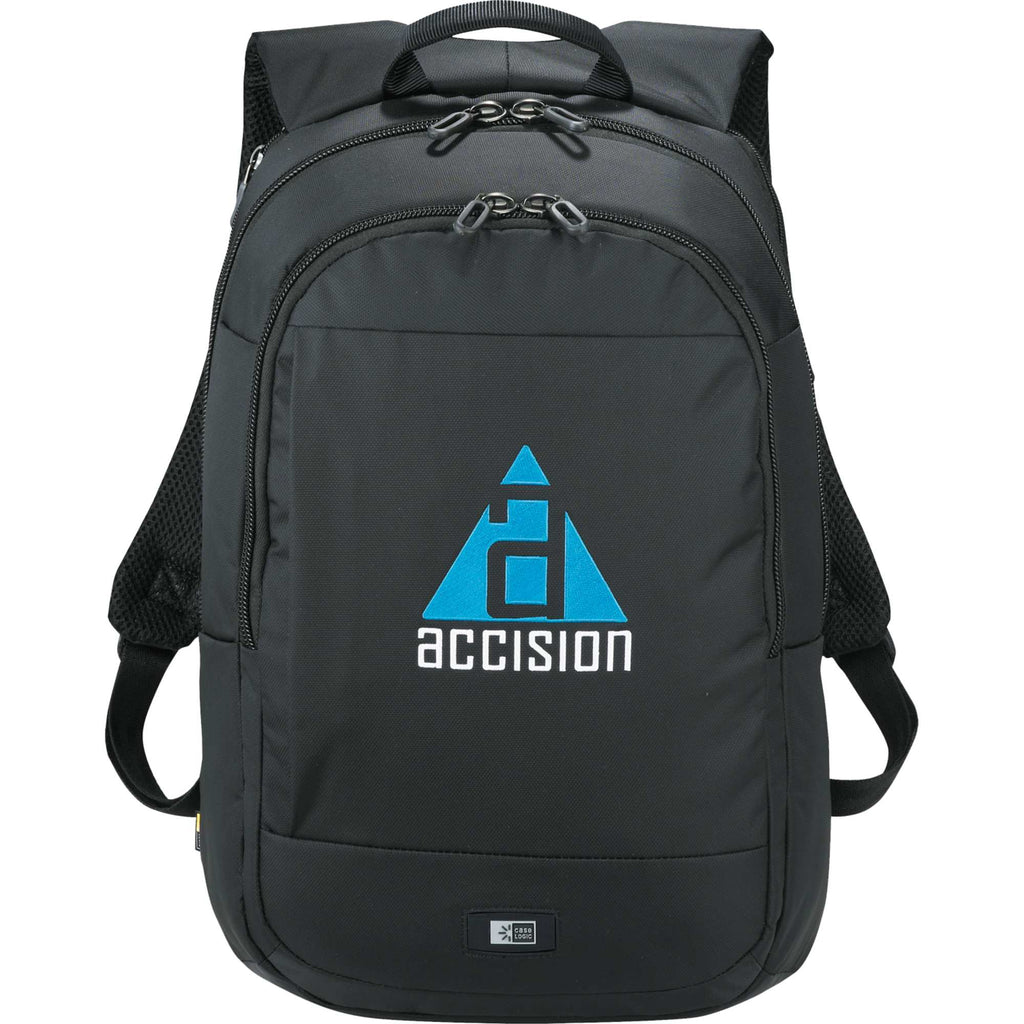 Case Logic Laptop and Tablet Backpack, 16 Inch Transfer - Black - Front 2