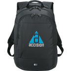 Case Logic Laptop and Tablet Backpack, 16 Inch Transfer - Black - Front 2