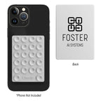 Casely Grippy Phone Grip - White - Digital