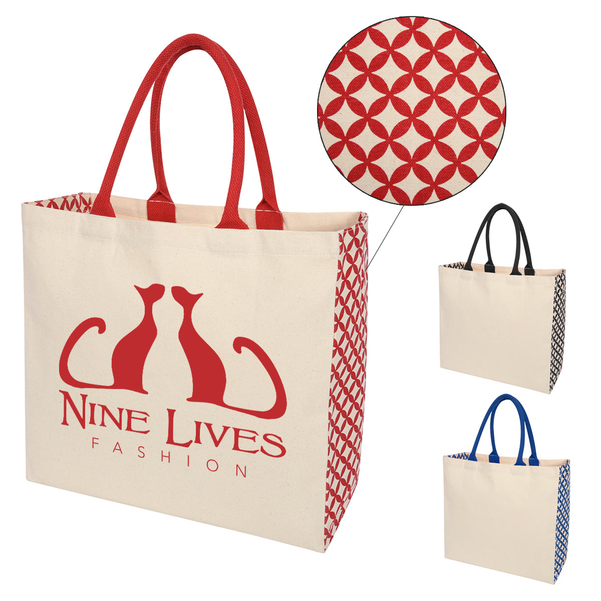Catalina Cotton Canvas Tote Bag, 10 oz
