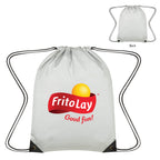 Celestial Reflective Drawstring Bag, Recycled