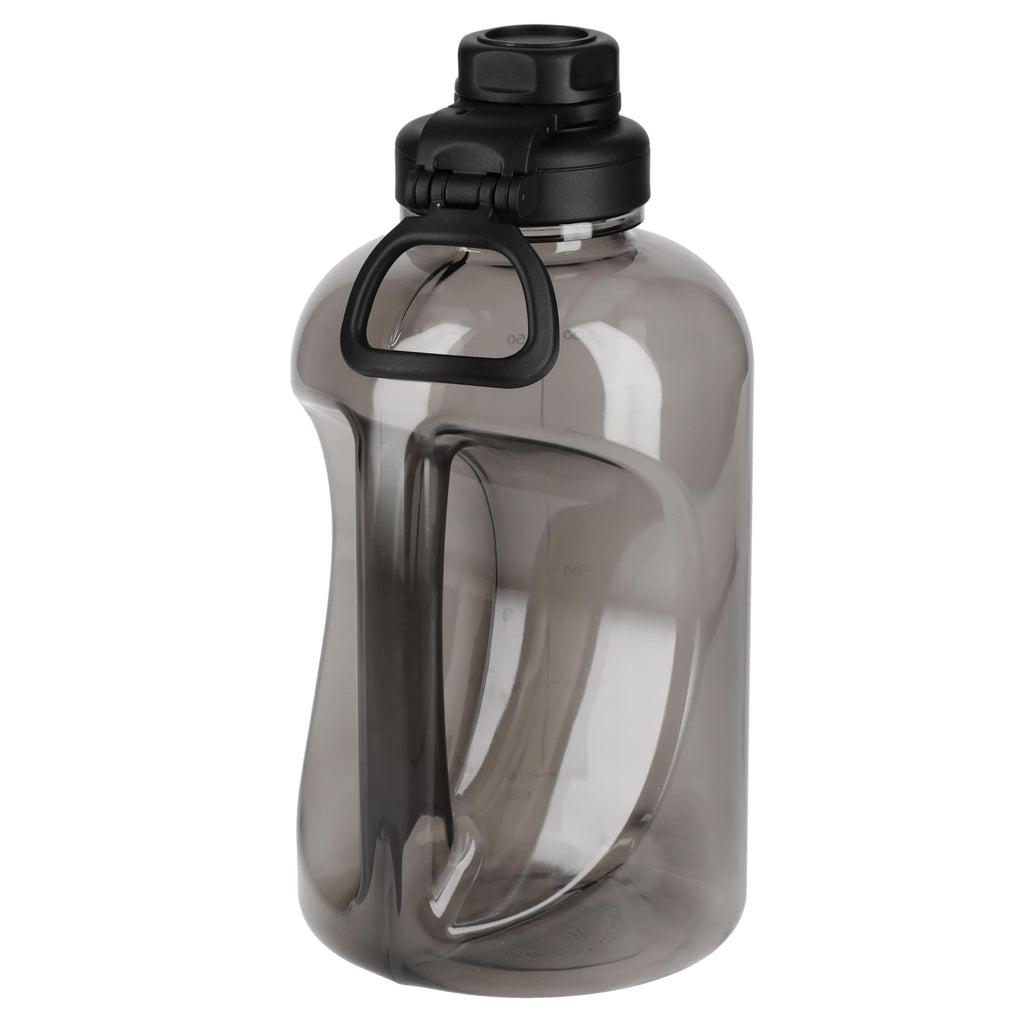 Cena Half Gallon Sports Jug in Recycled Plastic, 64 oz - Charcoal - Back 2