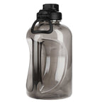 Cena Half Gallon Sports Jug in Recycled Plastic, 64 oz - Charcoal - Back