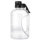 Cena Half Gallon Sports Jug in Recycled Plastic, 64 oz - Clear - Left Side 2