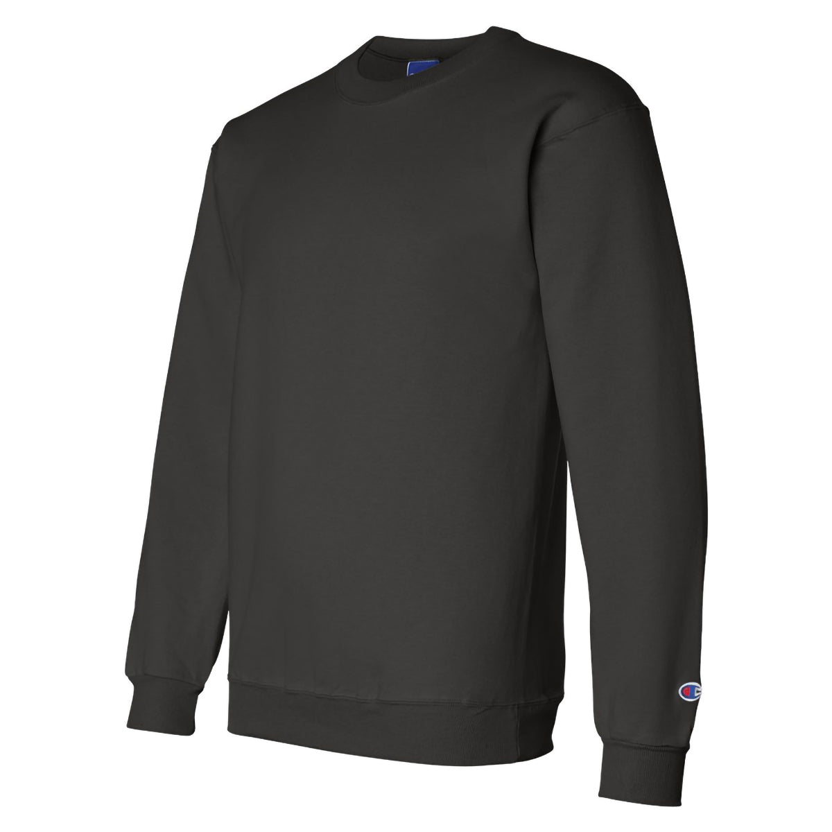 Champion Crewneck Sweatshirt, Double Dry Eco - Black - side