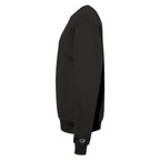 Champion Crewneck Sweatshirt, Double Dry Eco - Black - sleeve