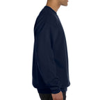 Champion Crewneck Sweatshirt, Double Dry Eco - Navy - right_side