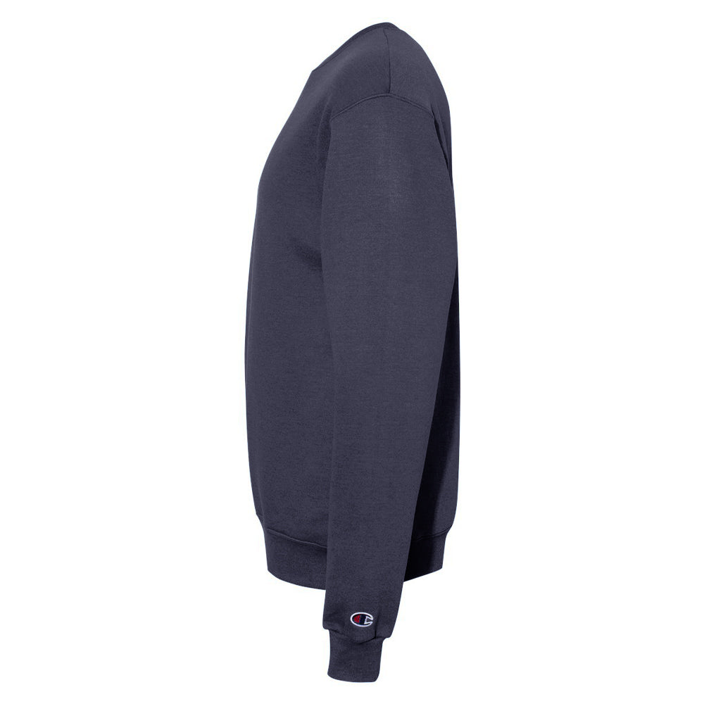 Champion Crewneck Sweatshirt, Double Dry Eco - Navy - sleeve