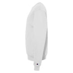 Champion Crewneck Sweatshirt, Double Dry Eco - White - sleeve