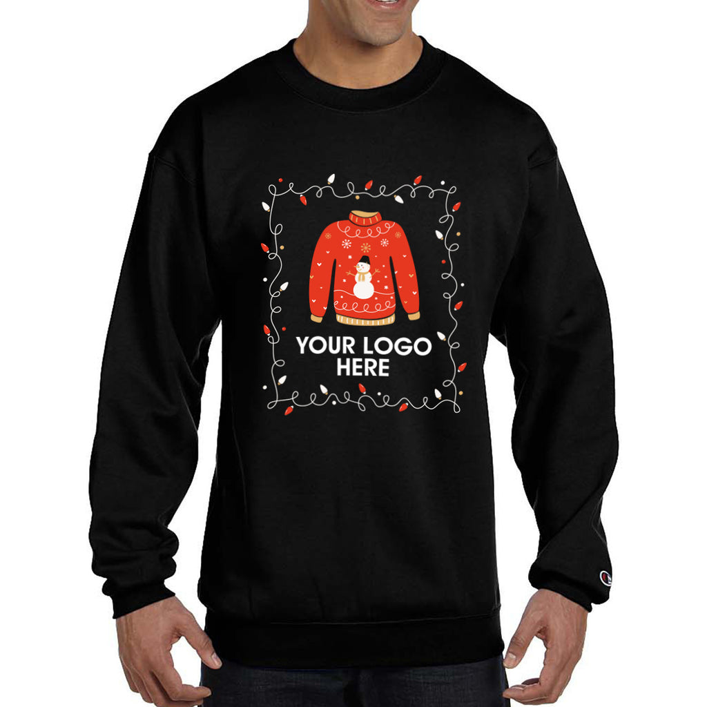 Champion Double Dry Eco Ugly Sweater Crewneck - Black - Sweater