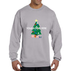 Champion Double Dry Eco Ugly Sweater Crewneck - Light Steel - Tree