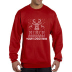 Champion Double Dry Eco Ugly Sweater Crewneck - Scarlet - Deer