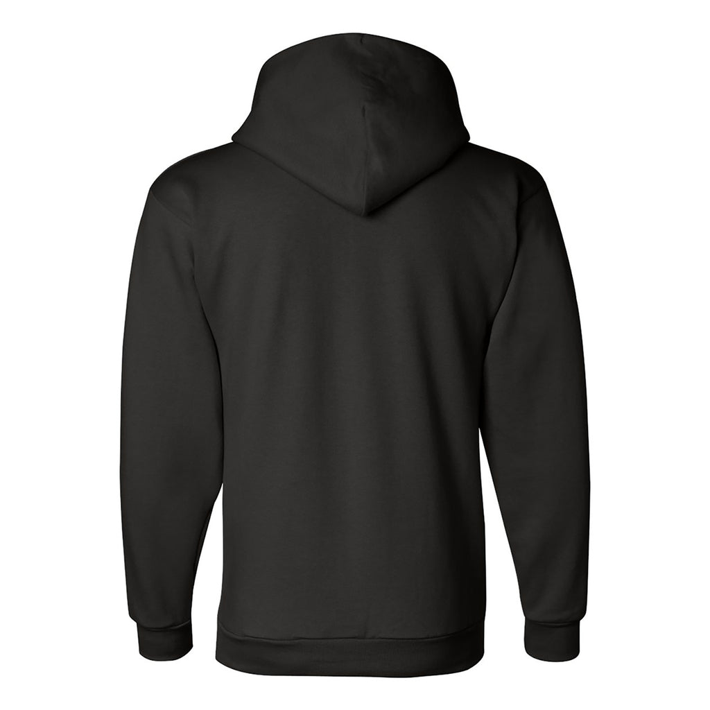 Champion Pullover Hooded Sweatshirt, Double Dry Eco - Black - Back