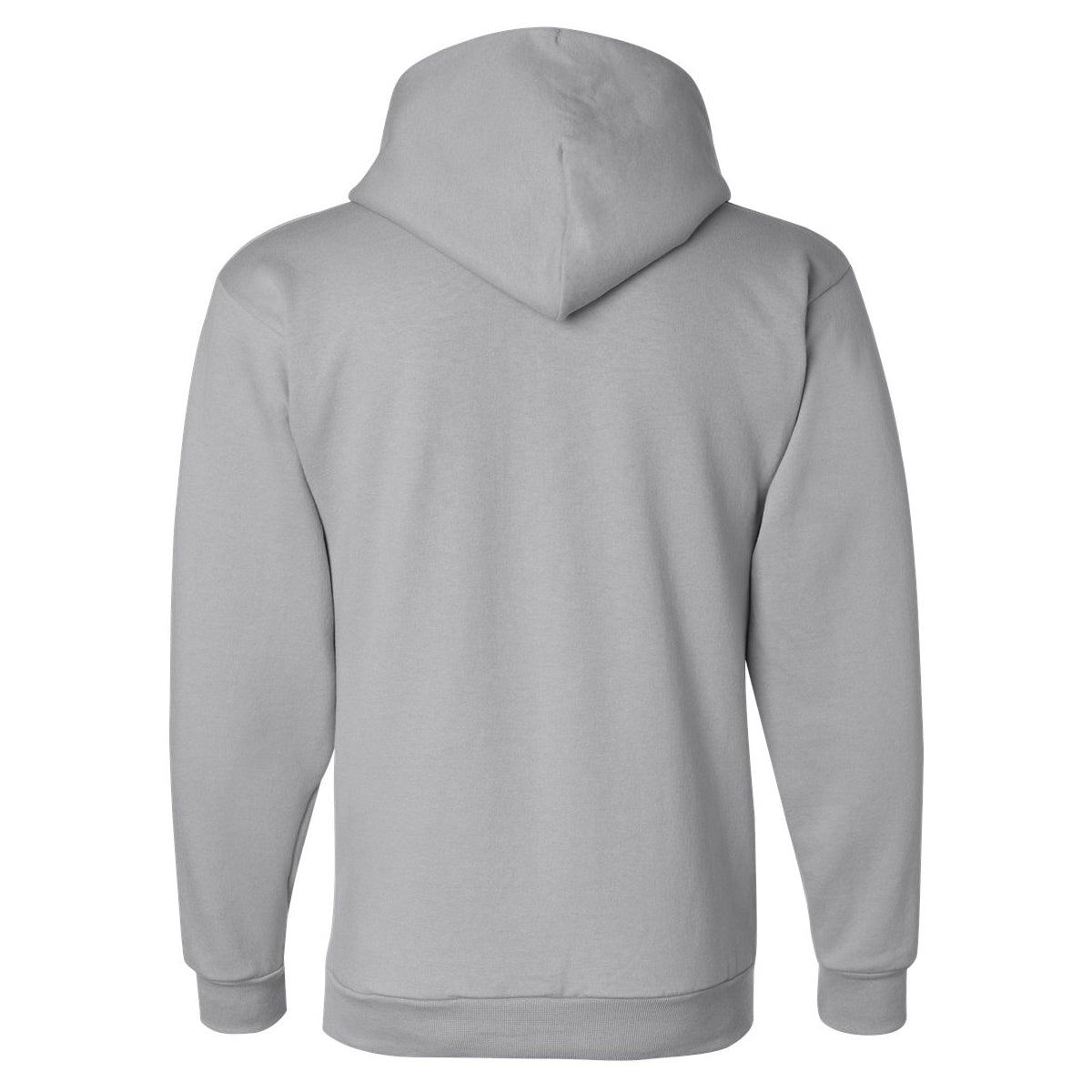 Champion Pullover Hooded Sweatshirt, Double Dry Eco - Light Steel - Back