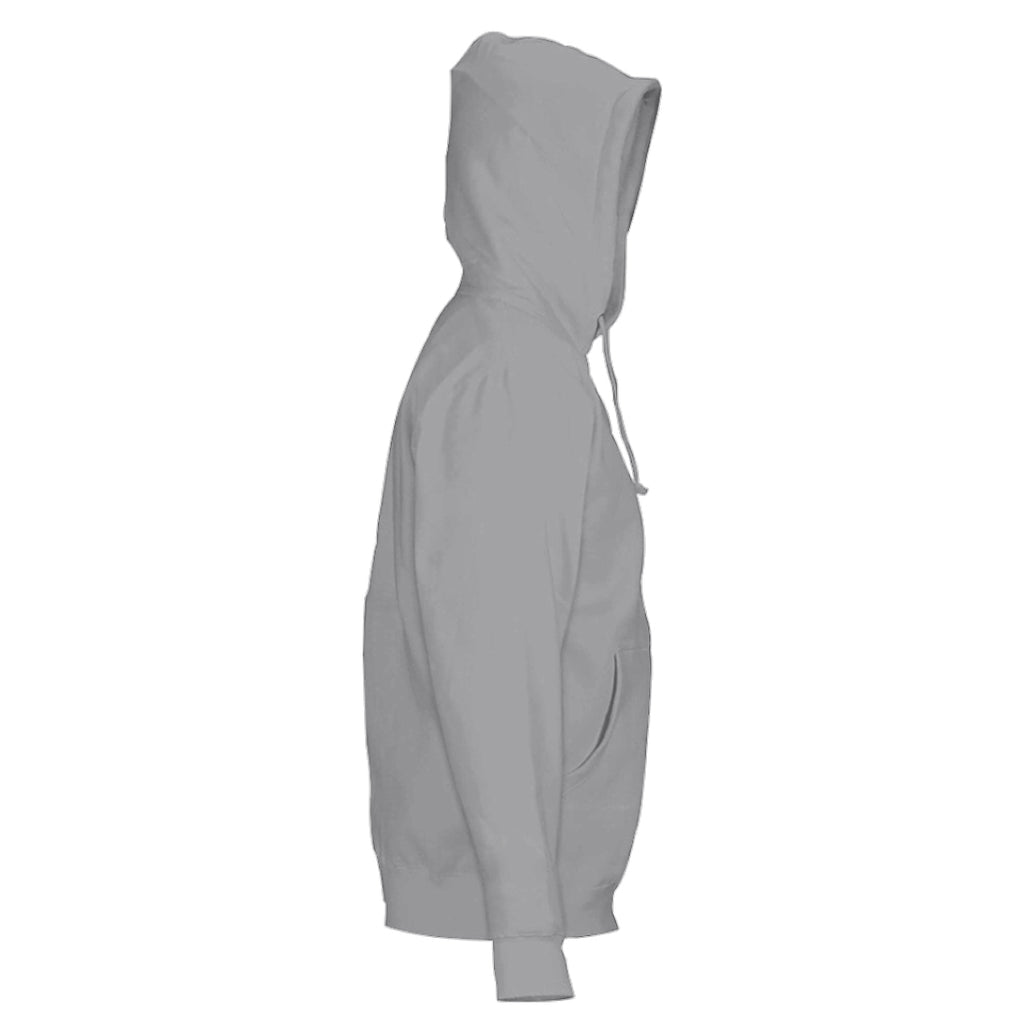 Champion Pullover Hooded Sweatshirt, Double Dry Eco - Light Steel - side
