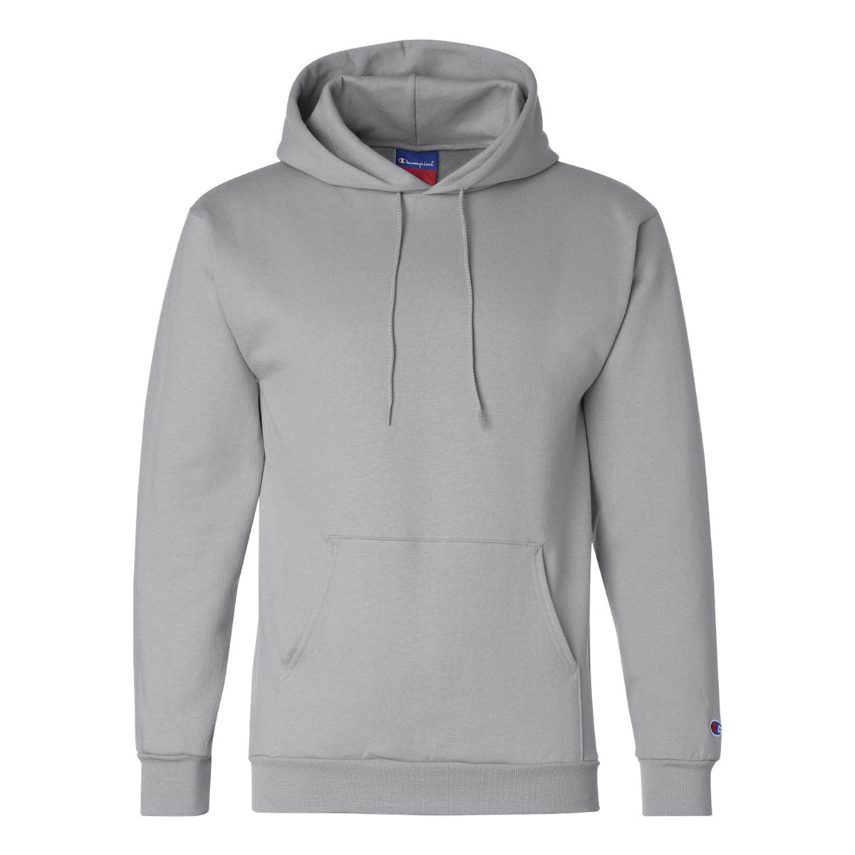 Champion Pullover Hooded Sweatshirt, Double Dry Eco - Light Steel