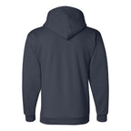 Champion Pullover Hooded Sweatshirt, Double Dry Eco - Navy - Back