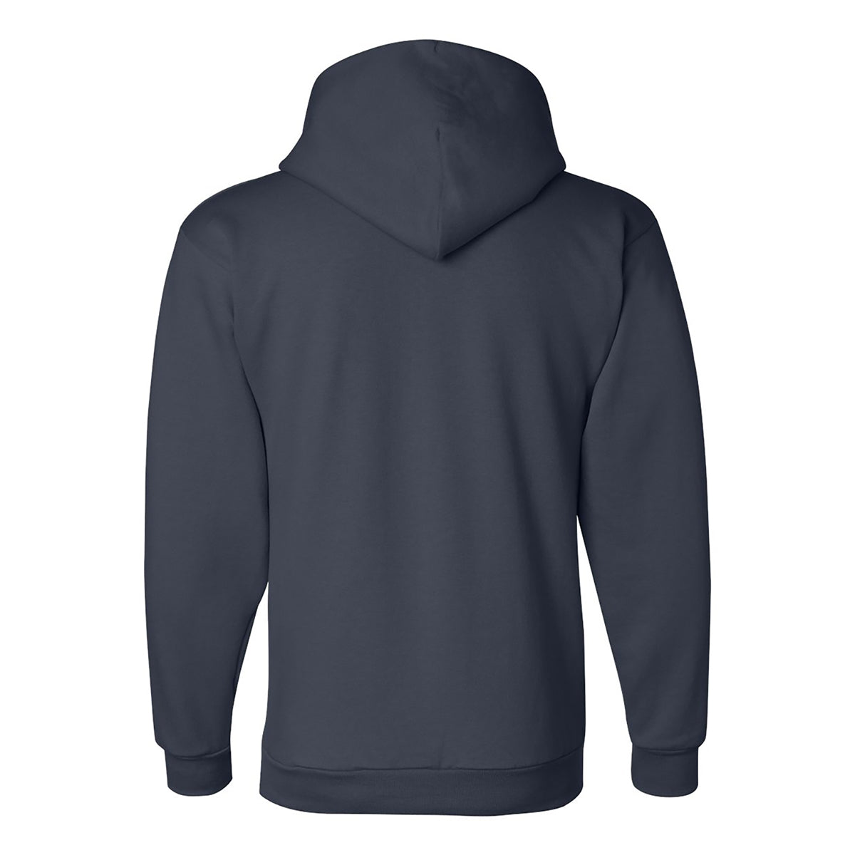 Champion Pullover Hooded Sweatshirt, Double Dry Eco - Navy - Back