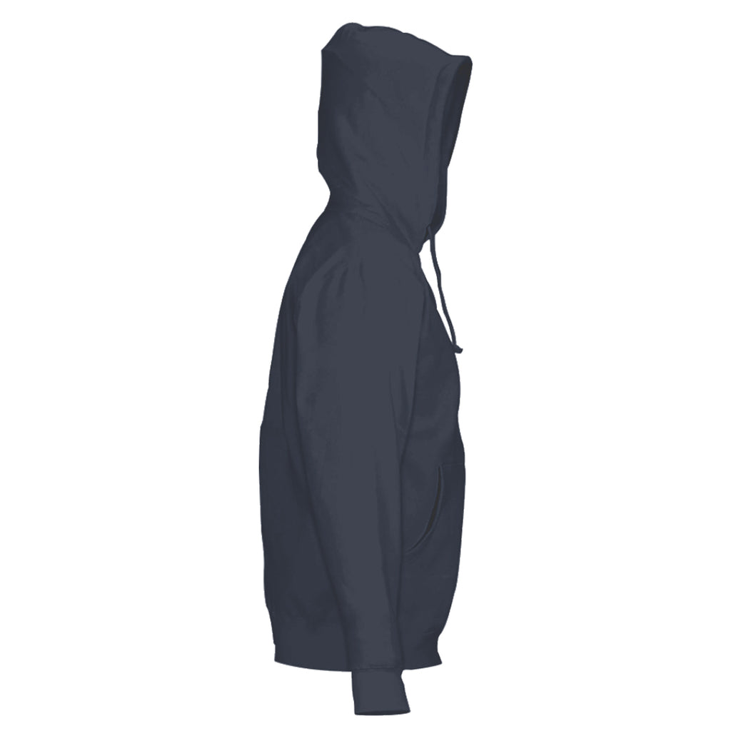 Champion Pullover Hooded Sweatshirt, Double Dry Eco - Navy - side