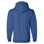 Champion Pullover Hooded Sweatshirt, Double Dry Eco - Royal - Back