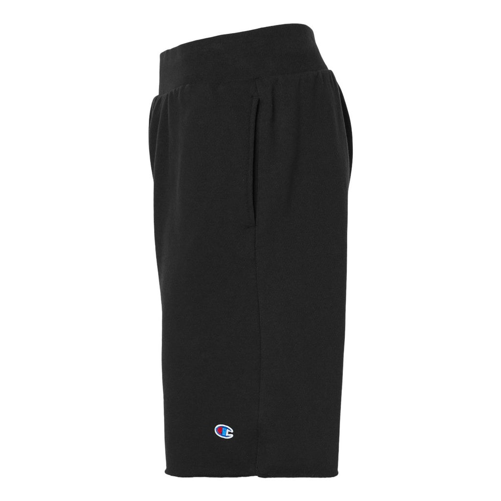 Champion Unisex Reverse Weave® Shorts - Black - Direct Side
