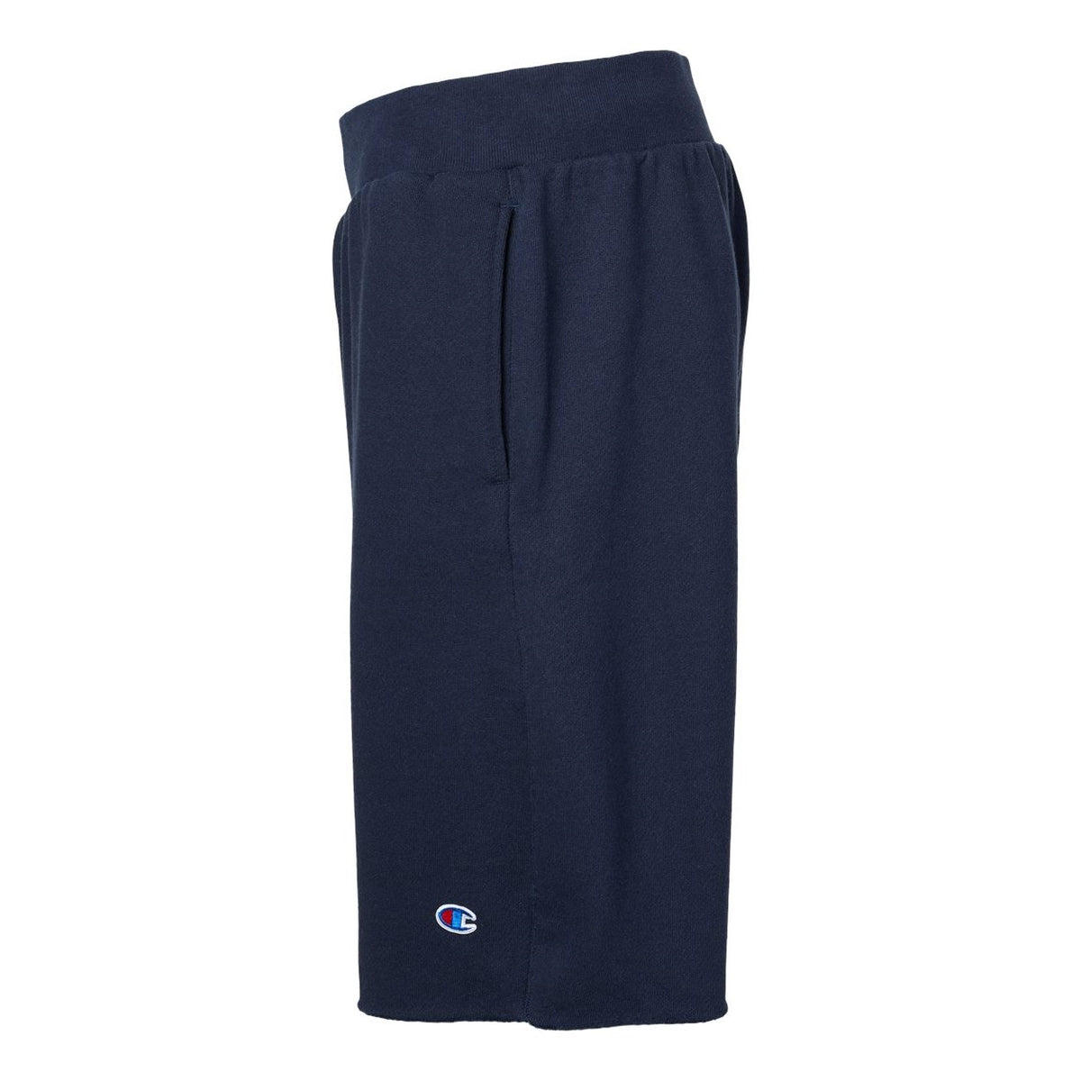 Champion Unisex Reverse Weave® Shorts - Navy - Direct Side