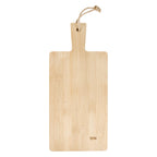 Charcuterie Cutting Board in Bamboo and Slate - Wood - Back