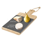 Charcuterie Cutting Board in Bamboo and Slate - Wood - Inuse