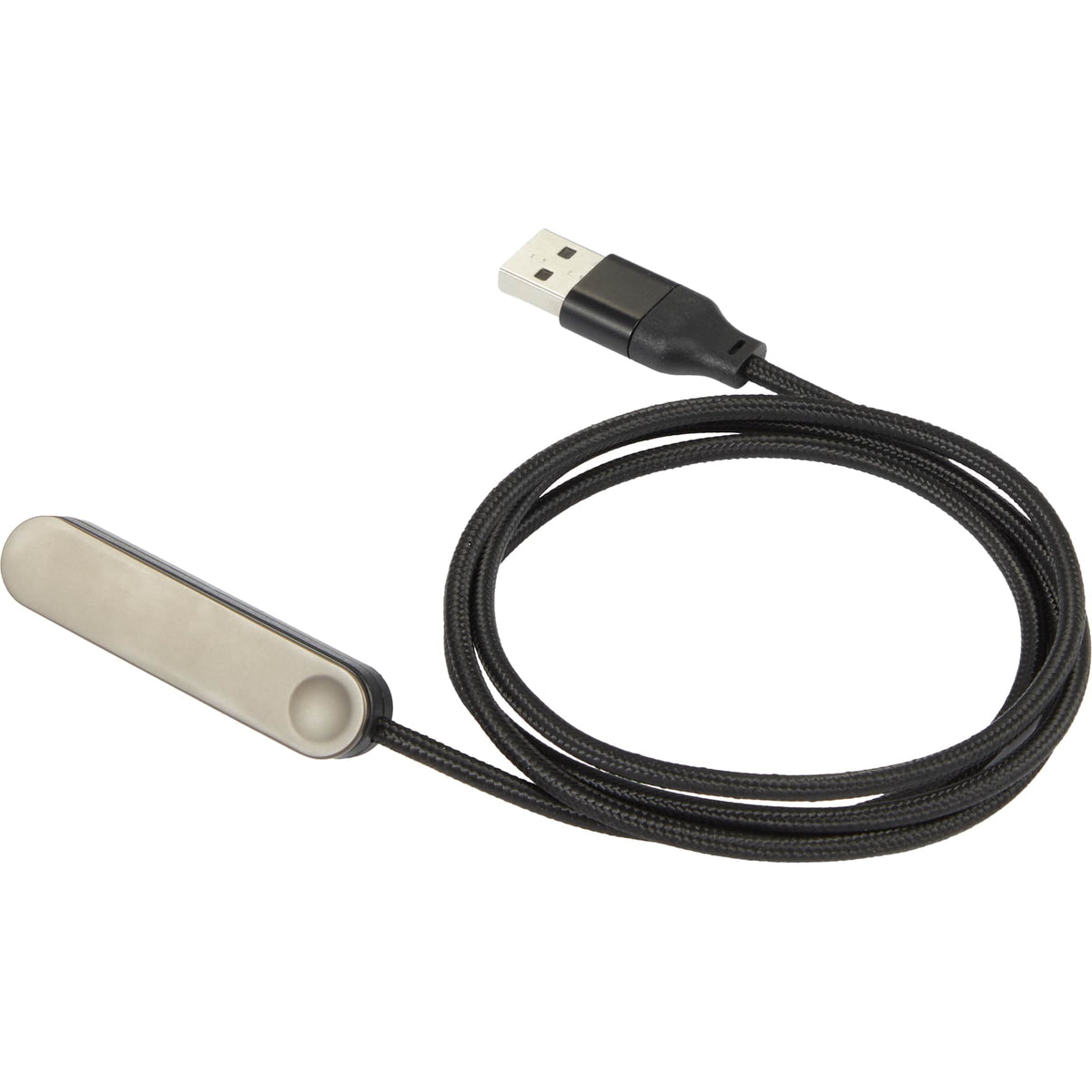 ChargeStand Fast Charging Cable with Phone Stand - Black - Left Angle