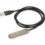 ChargeStand Fast Charging Cable with Phone Stand Laser Engraving - Black - Right Angle