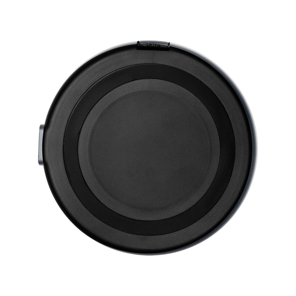 Charging Cord and Adapter Set in a Wireless Charging Case - Black - Back