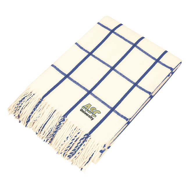 Charleston Throw Blanket with Fringe