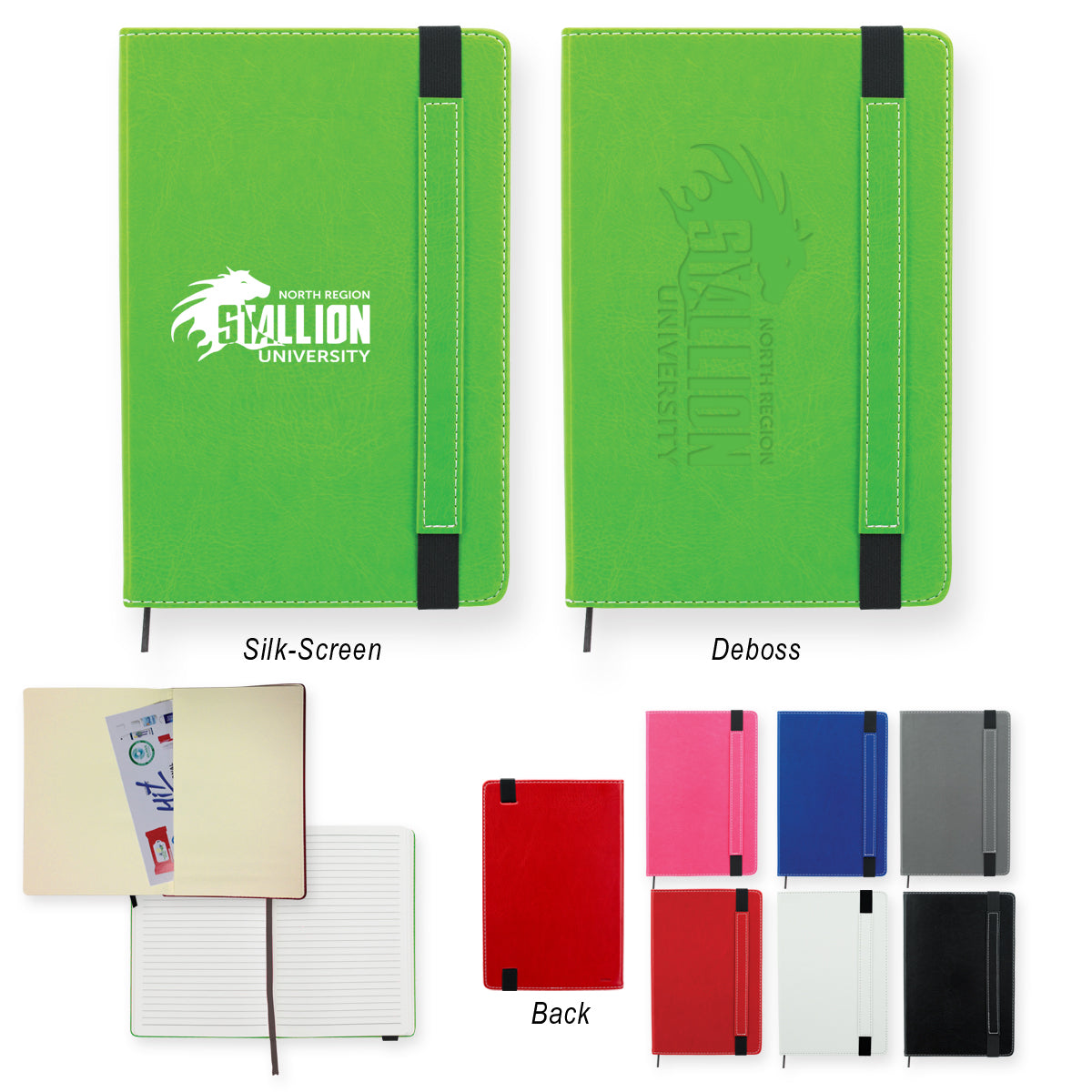 Charlotte Journal Notebook, Boxed - Charlotte Journal Notebook With Custom Box
